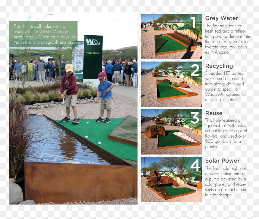 In Order To Construct The Large Sheet Metal “geomebia” - Miniature Golf, HD Png Download - golf hole png