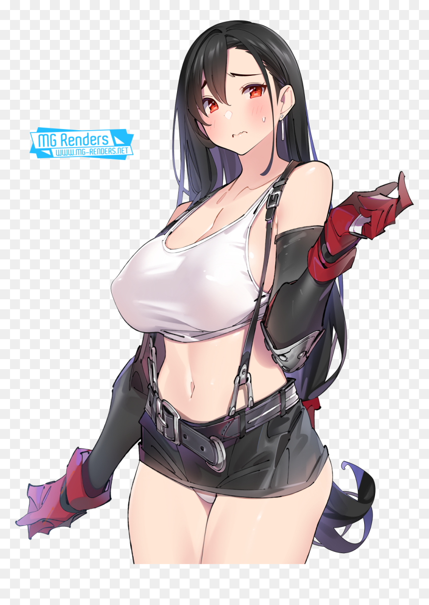 Anime, HD Png Download - tifa lockhart png