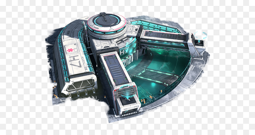 Anno 2205 Health Center, HD Png Download - futuristic building png
