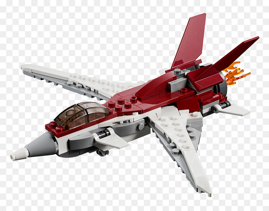 Futuristic Flyer Lego, HD Png Download - futuristic building png