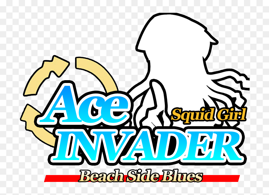 Quiatg Invader Beach Side Blues Phoenix Wright, HD Png Download - squid girl png