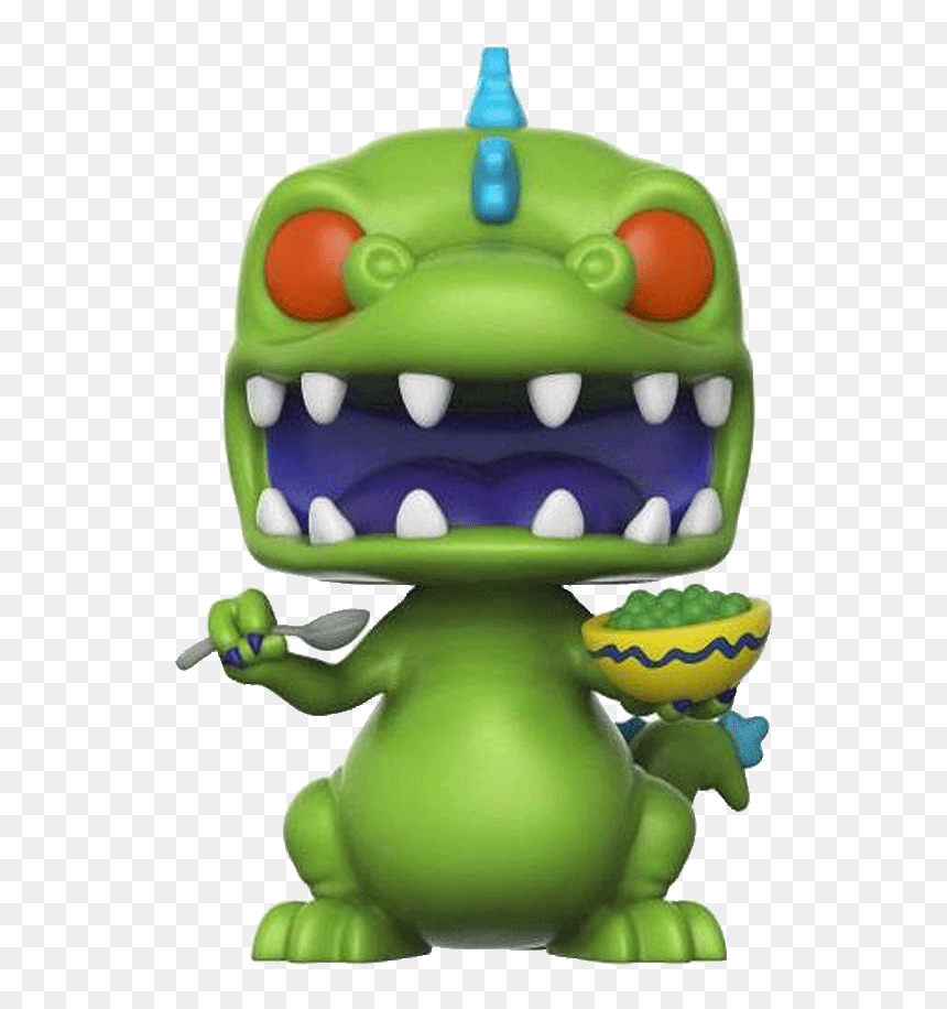 Rugrats Pop Animation Vinyl Figure Reptar Cereal Box - Cereal Pop Funko, HD Png Download - reptar png