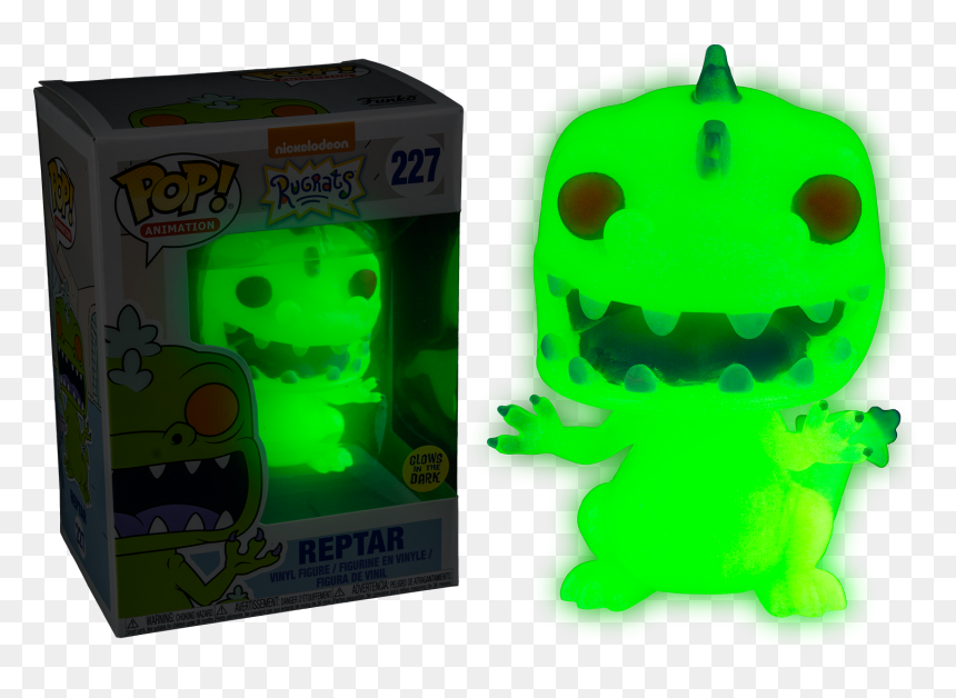 Reptar Glow In The Dark Pop, HD Png Download - reptar png