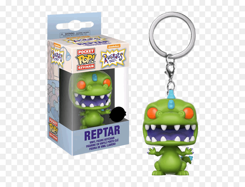 Funko Pop Overwatch Winston Keychain, HD Png Download - reptar png