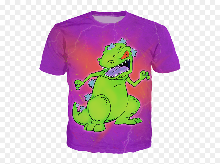 Retarshirt Original - T-shirt, HD Png Download - reptar png