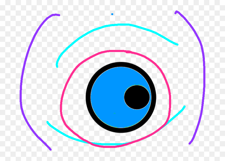 Circle, HD Png Download - crazy eye png