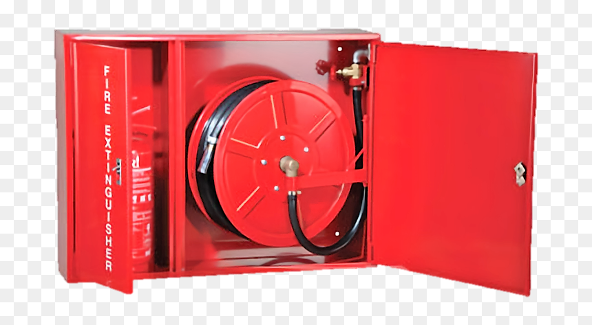 Fire Fighting Equipment In Building, HD Png Download - fire hose png