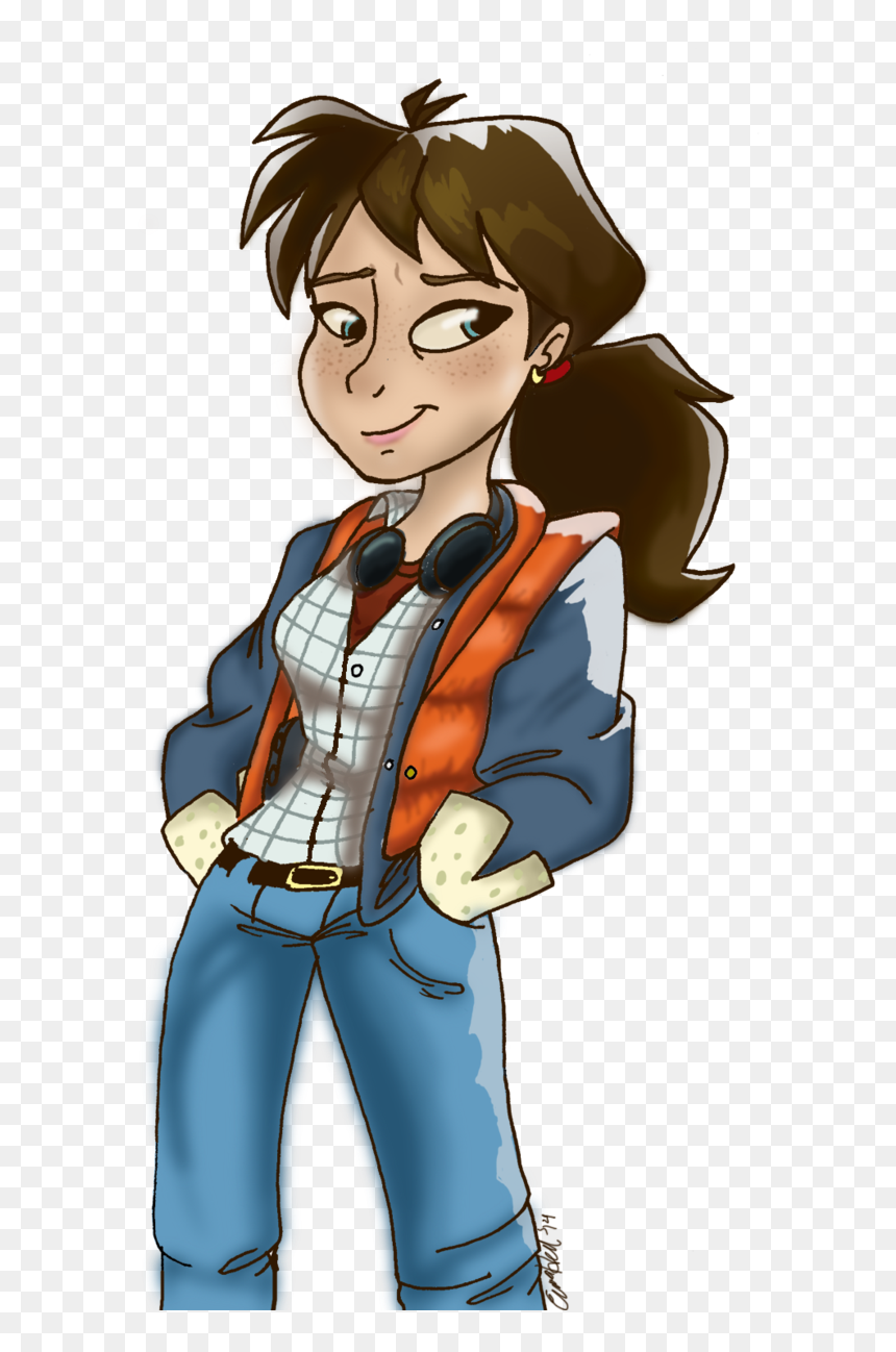 Cartoon, HD Png Download - marty mcfly png