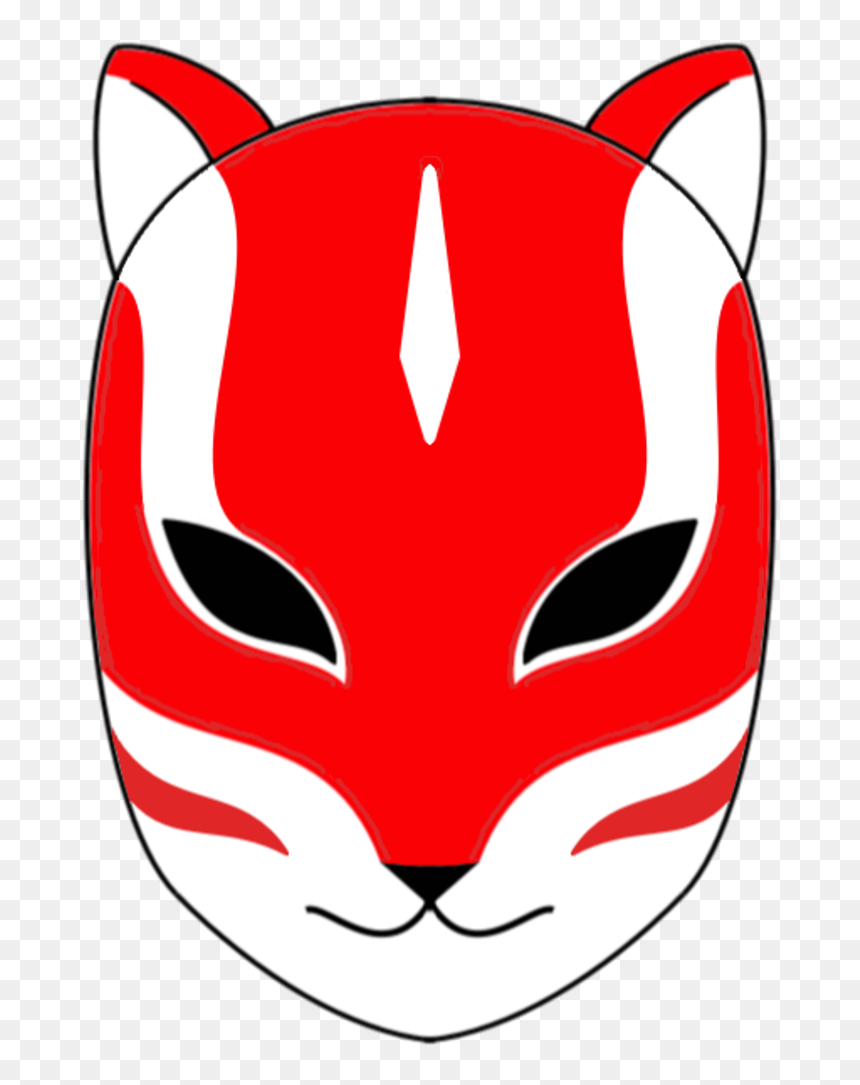 Cat Yawns, HD Png Download - anbu mask png