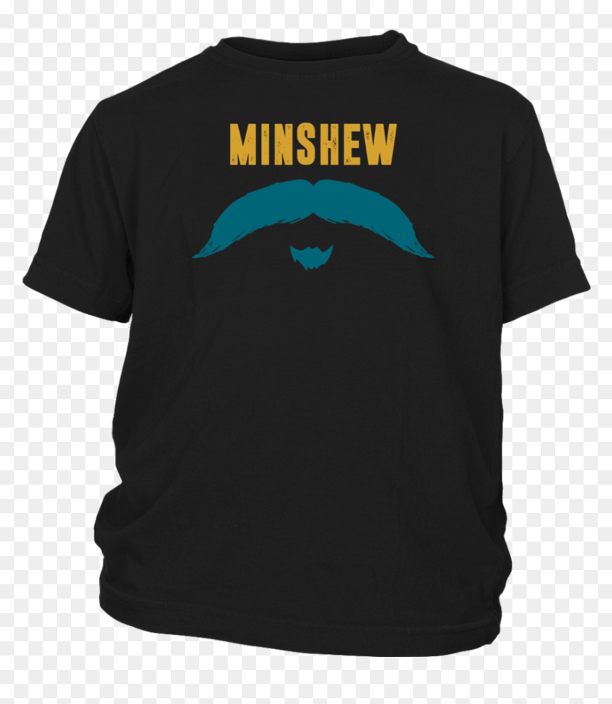 Funny Football Jacksonville Fu Manchu Mustache Fan - Shirt, HD Png Download - fu manchu png