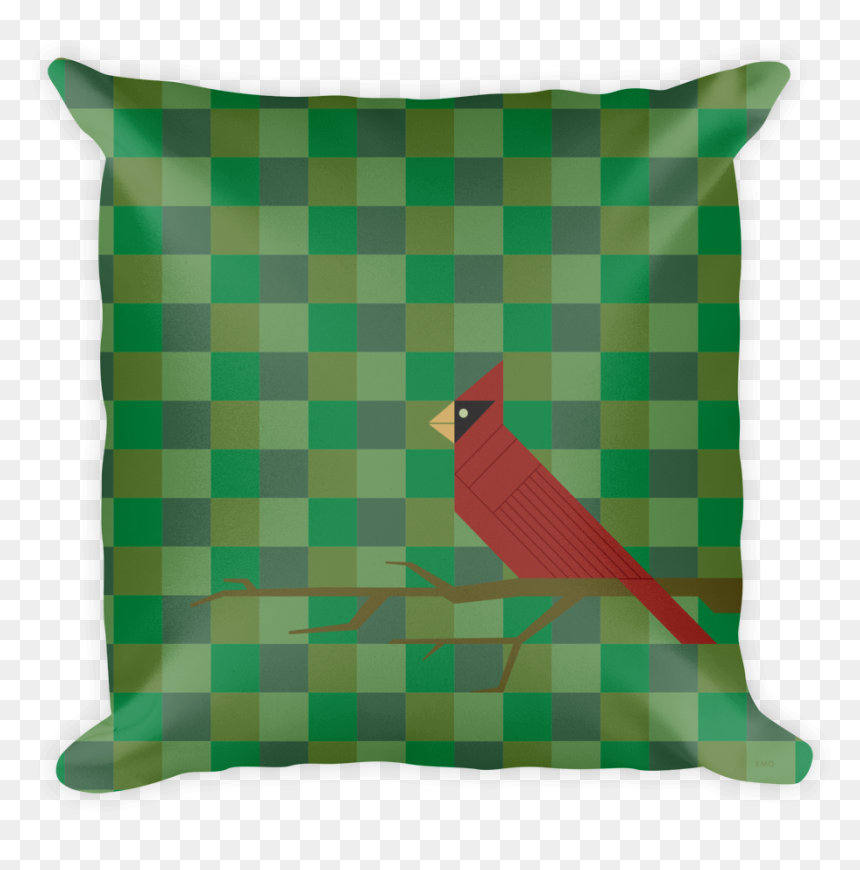 Cardinal Bird Pillow - Cushion, HD Png Download - cardinal bird png