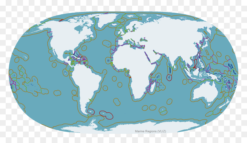Most Mysterious Island Of The World, HD Png Download - ocean border png