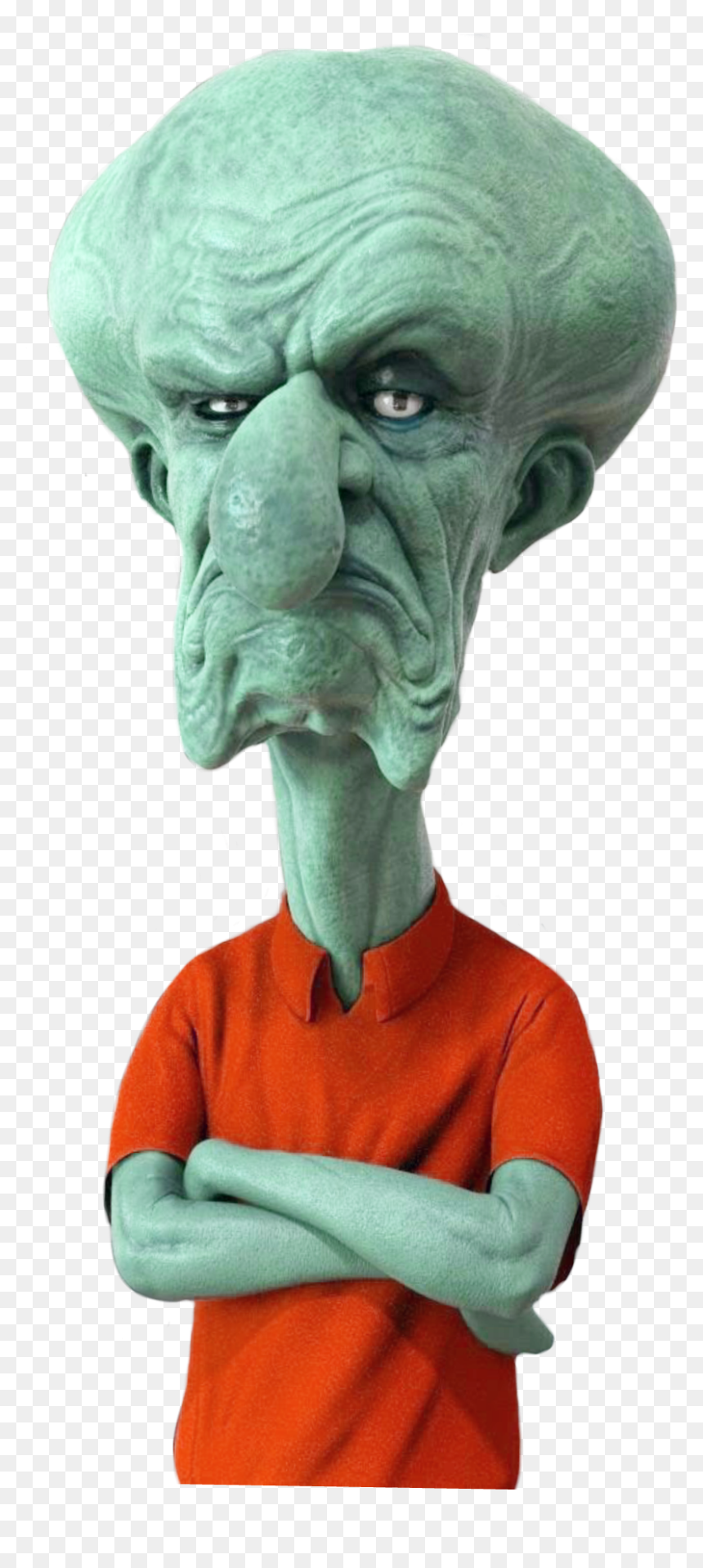Spongebob Would Look Like In Reality , Transparent - Realistic Squidward, HD Png Download - reality png
