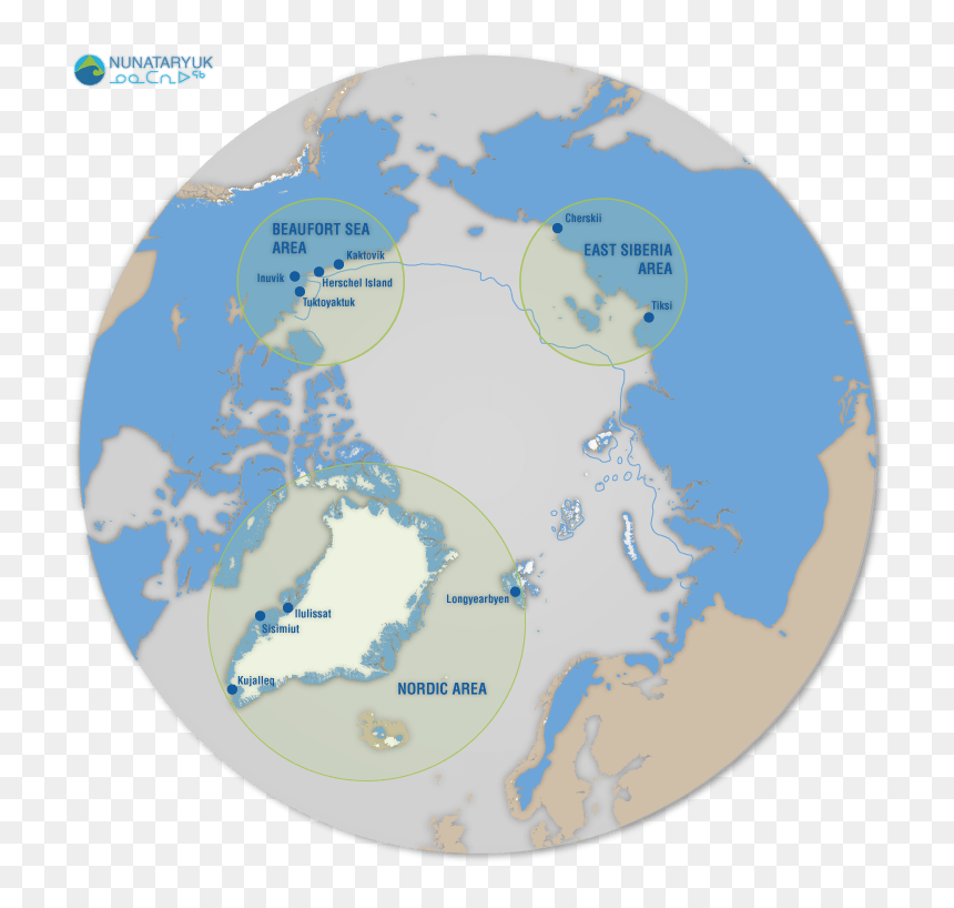 Field Sites - People Of The Arctic Map, HD Png Download - ocean border png