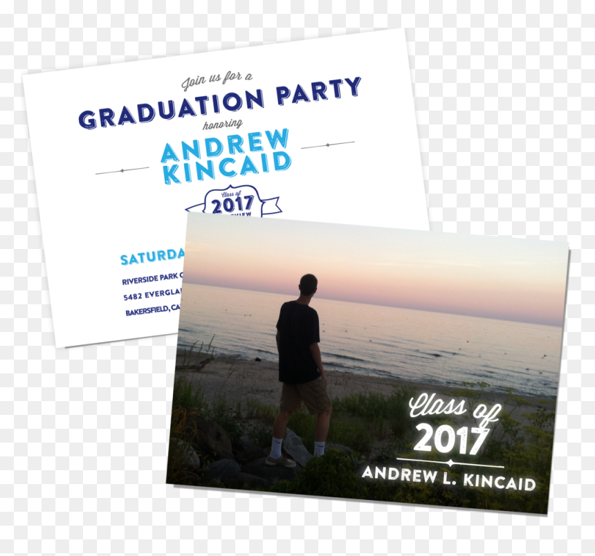 Photo Double Side Retro, HD Png Download - graduation party png