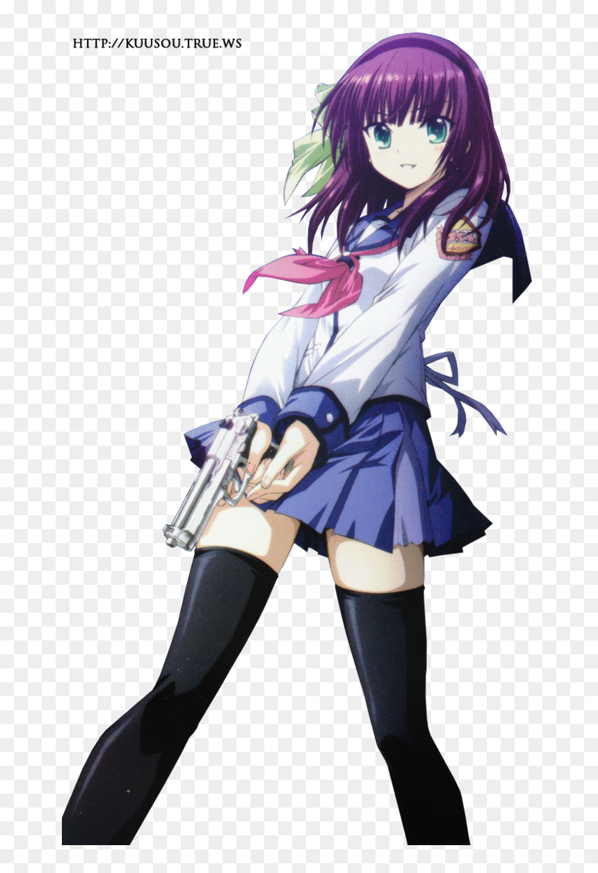 Transparent Angel Beats Png - Yuri Angel Beats Png, Png Download - angel beats png