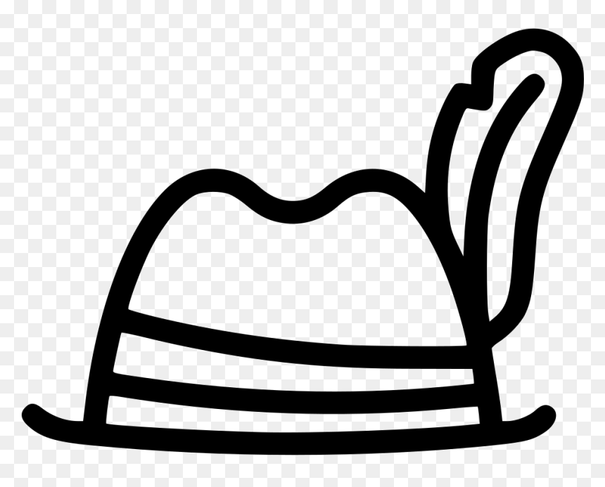 Hat Feather Traveler - Feather Hat Png Black And White, Transparent Png - traveler png
