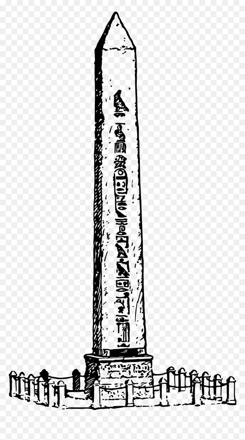 Obelisk With Glyph On It Vector Clipart Image, HD Png Download - obelisk the tormentor png