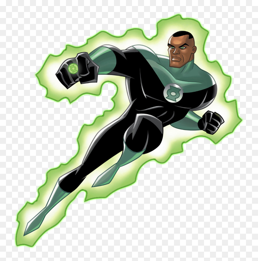 John Stewart Green Lantern, HD Png Download - green lantern john stewart png