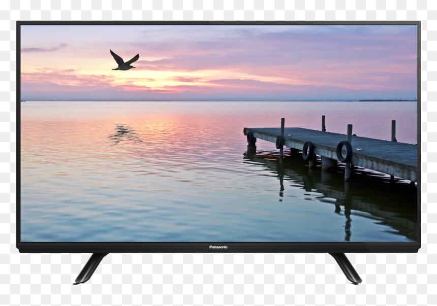 Computer Monitor,sky,display Device,flat Panel Lcd - Panasonic Led Tv 24 Inch Price, HD Png Download - television screen png