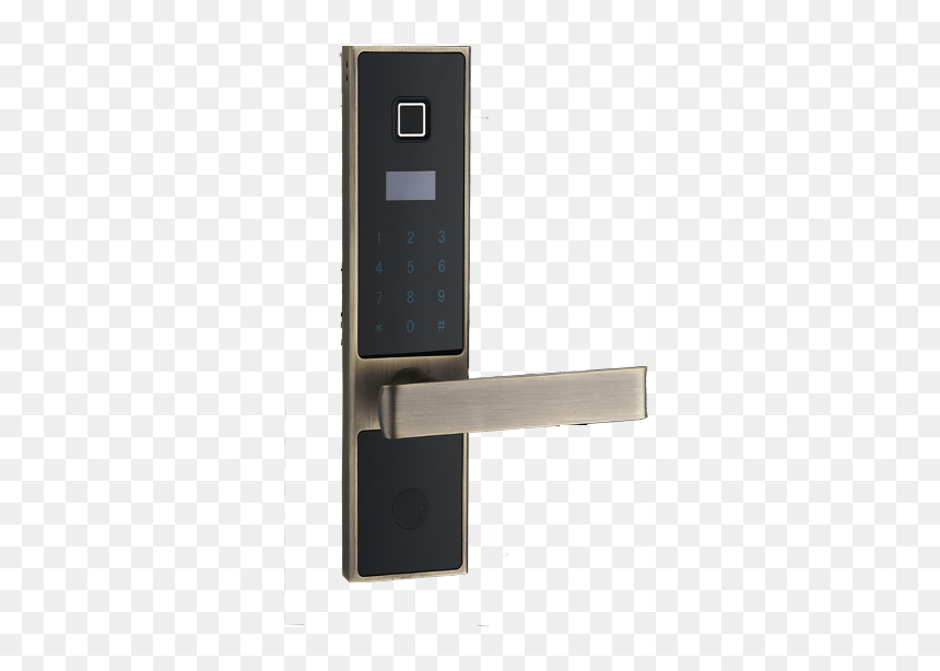 Digital Biology Door Lock For Room Doors Cst-z06 - Wood, HD Png Download - door lock png