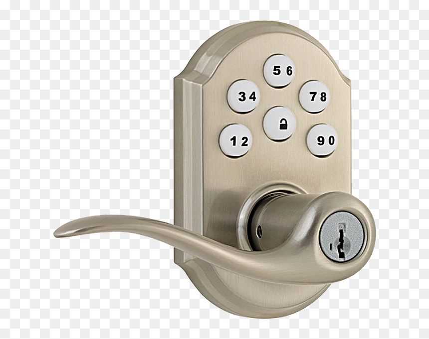 Photo Of Reliant"s Lever Door Lock - Weiser Keyless Door Lock, HD Png Download - door lock png