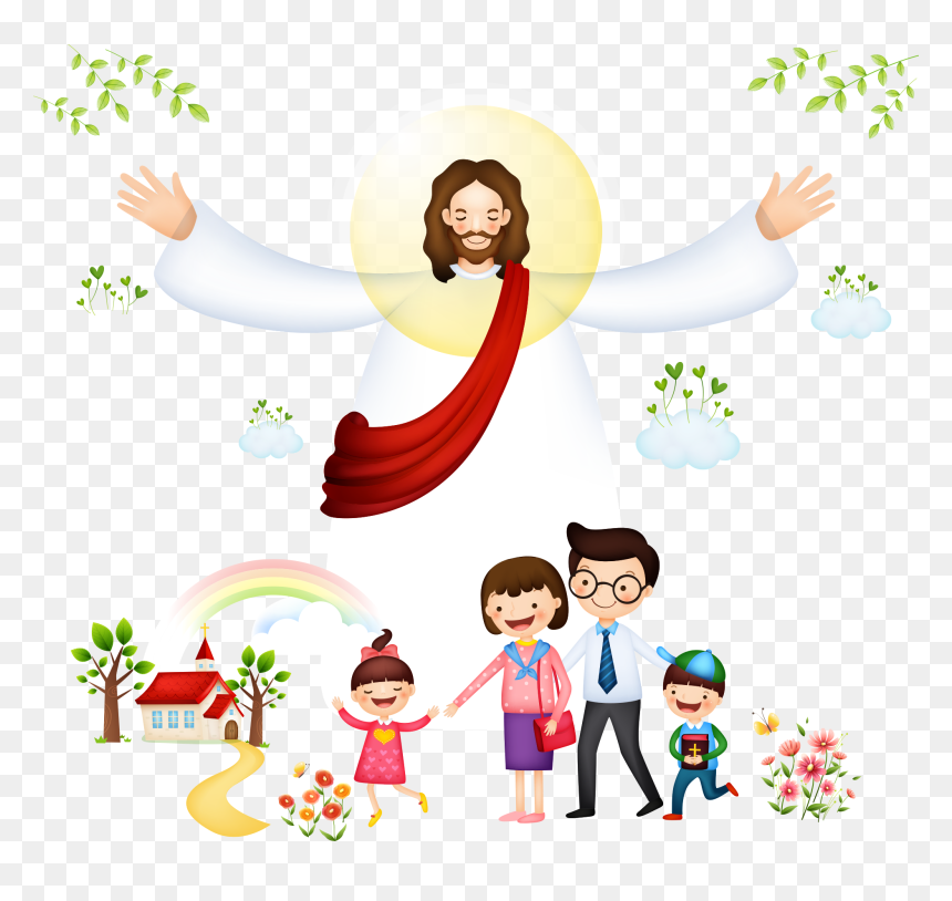 Transparent Open Bible Clip Art - Jesus Para Criancas, HD Png Download - open bible clipart png