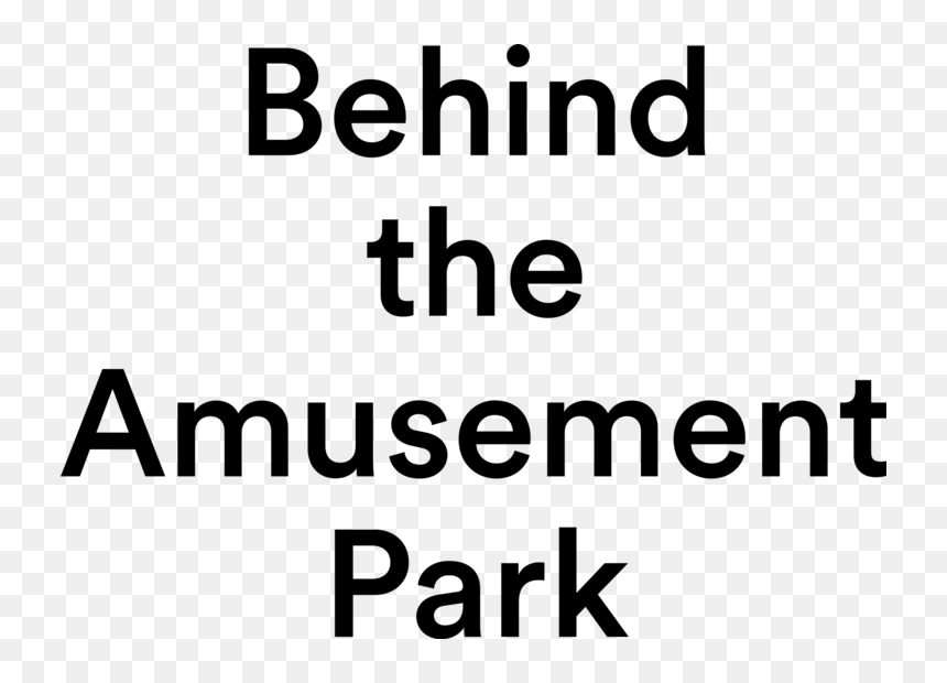 Behind The Amusement Park Behind The Amusement Park - Circle, HD Png Download - amusement park png