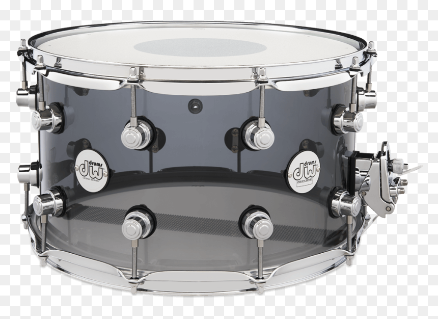 Ddacc0814sssm - Dw Design Acrylic Snare, HD Png Download - bass drum png