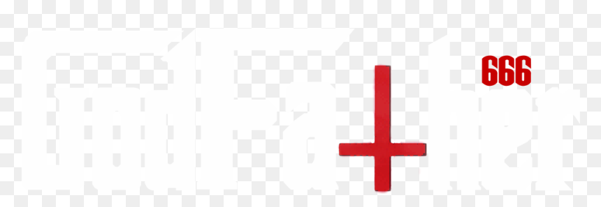 Godfather666 - Godfather Writing, HD Png Download - inverted cross png