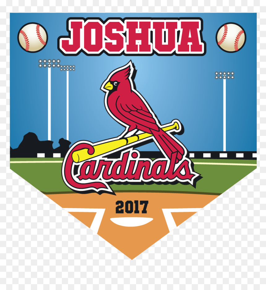 16″ X 16″ Home Plate Pennant Cardinals - St Louis Cardinals, HD Png Download - baseball plate png