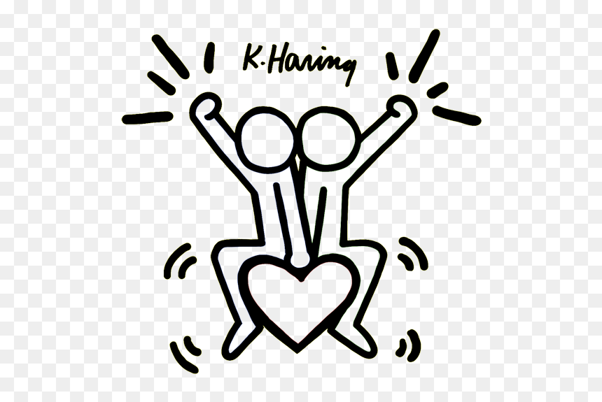 Keith Haring Signature, HD Png Download - keith haring png