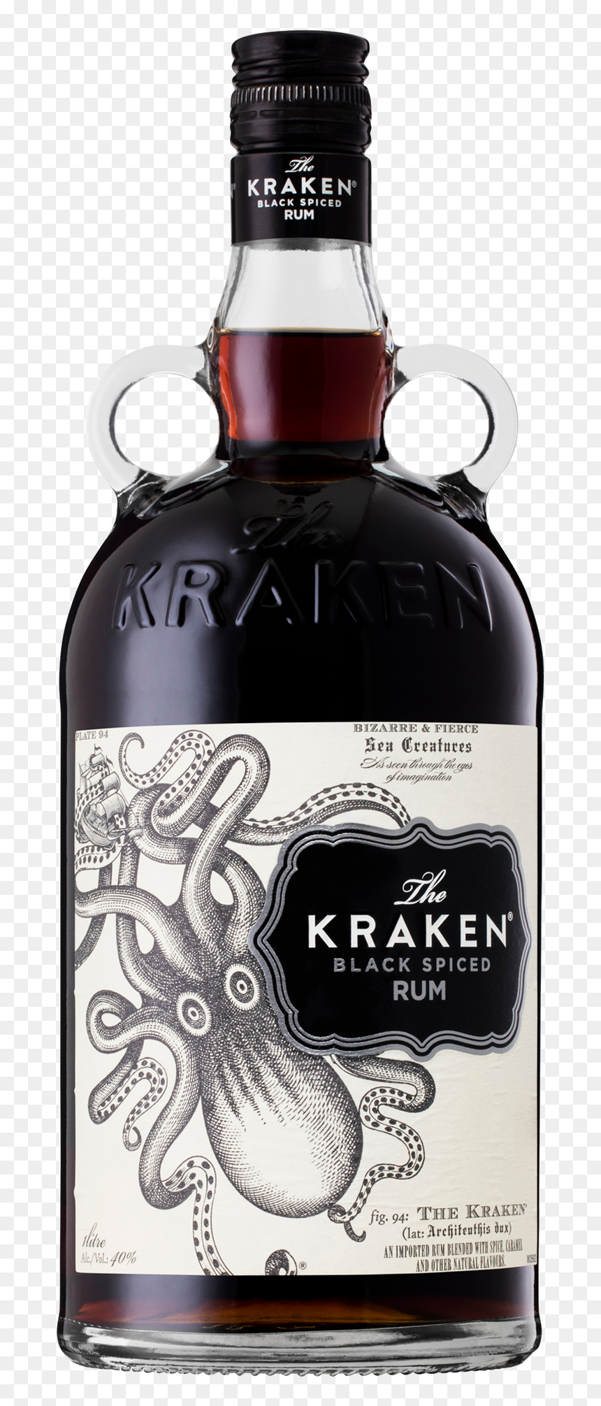 Kraken Black Spiced Caribbean Rum, HD Png Download - grape emoji png