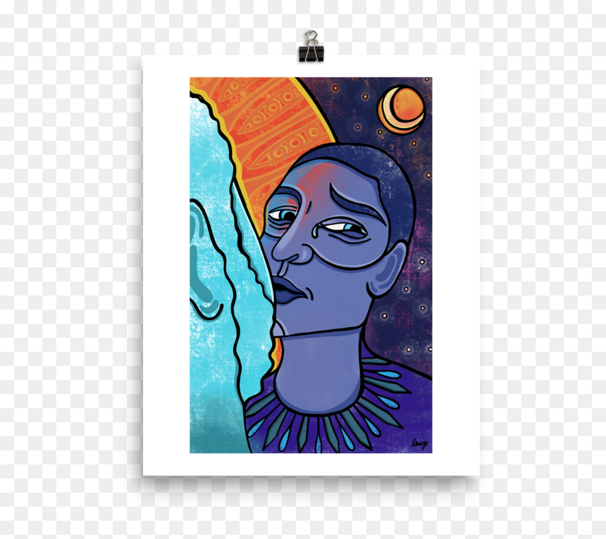 The Kiss Print - Cartoon, HD Png Download - kiss print png