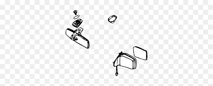 Cartoon, HD Png Download - rear view mirror png