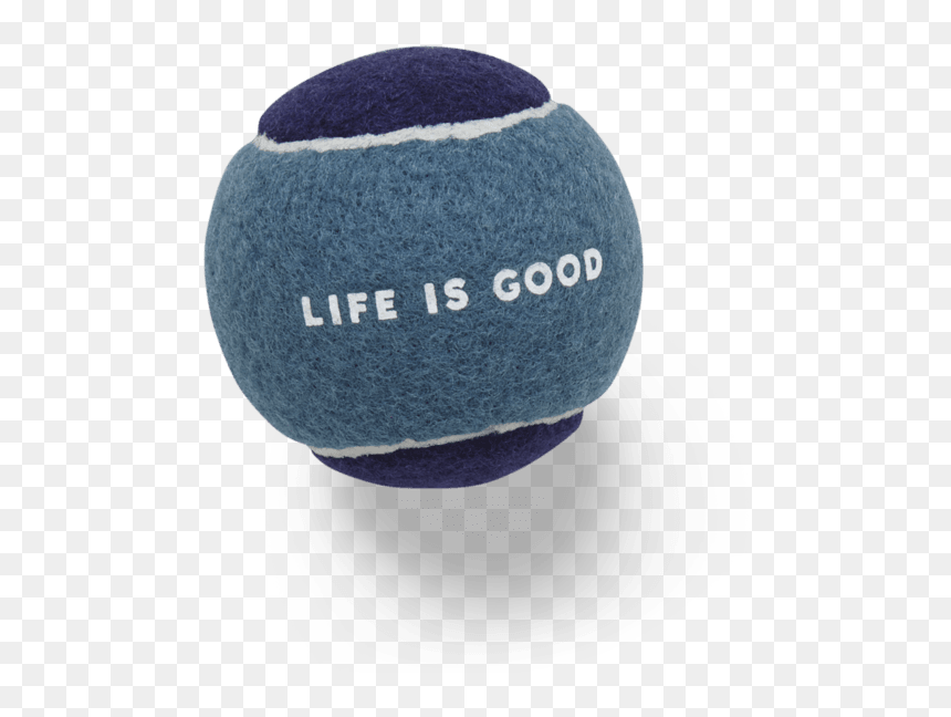 Life Is Good Dog Tennis Ball - Footbag, HD Png Download - tennis balls png