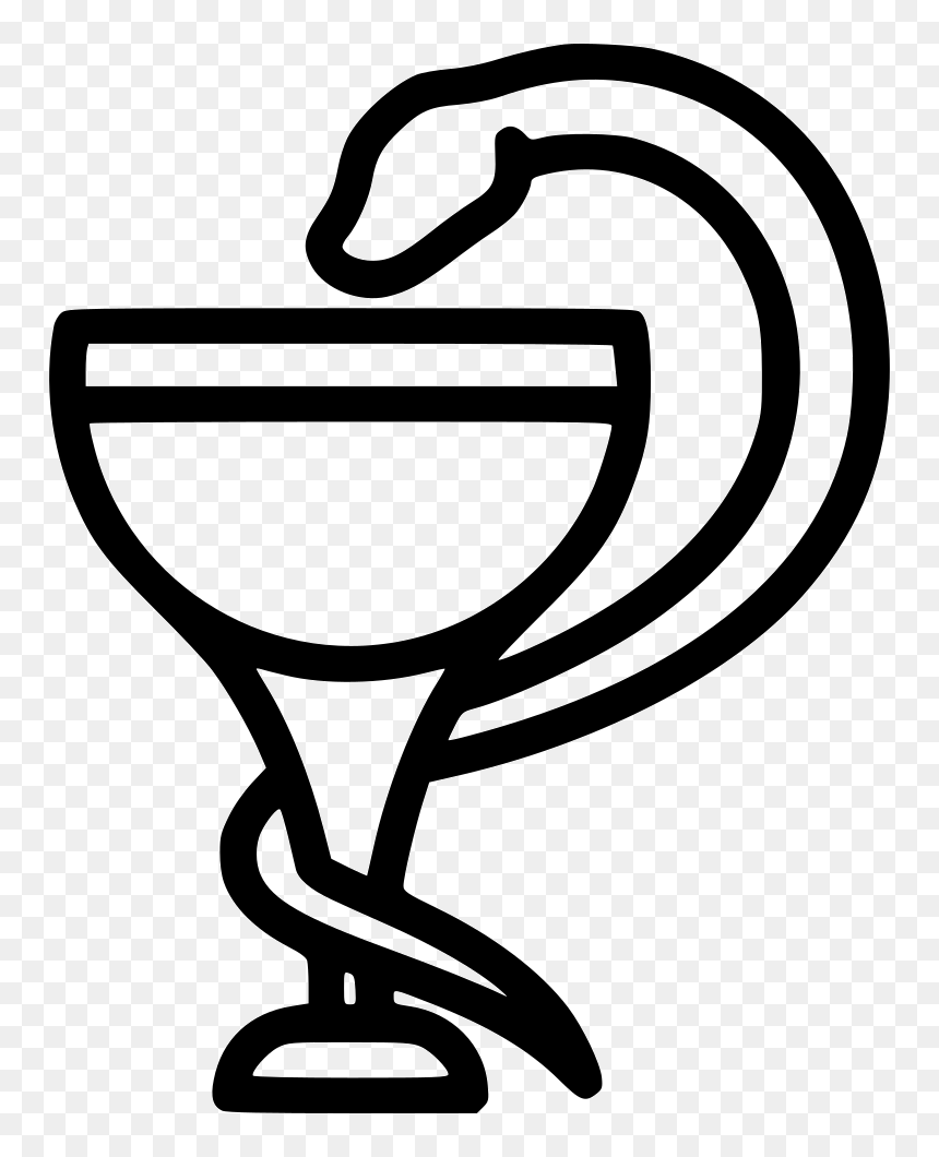 Bowl Of Hygieia Pharmacy Snake Hygiene Chalice - Bowl Of Hygieia Png White, Transparent Png - snake scales png