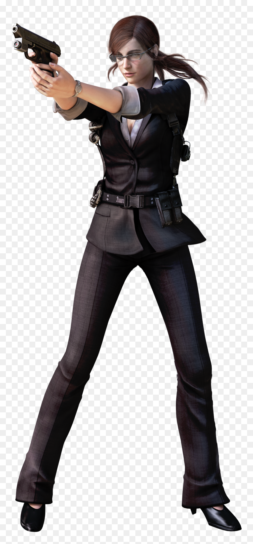 Claire Redfield Rem3d - Claire Redfield The Mercenaries 3d, HD Png Download - claire redfield png