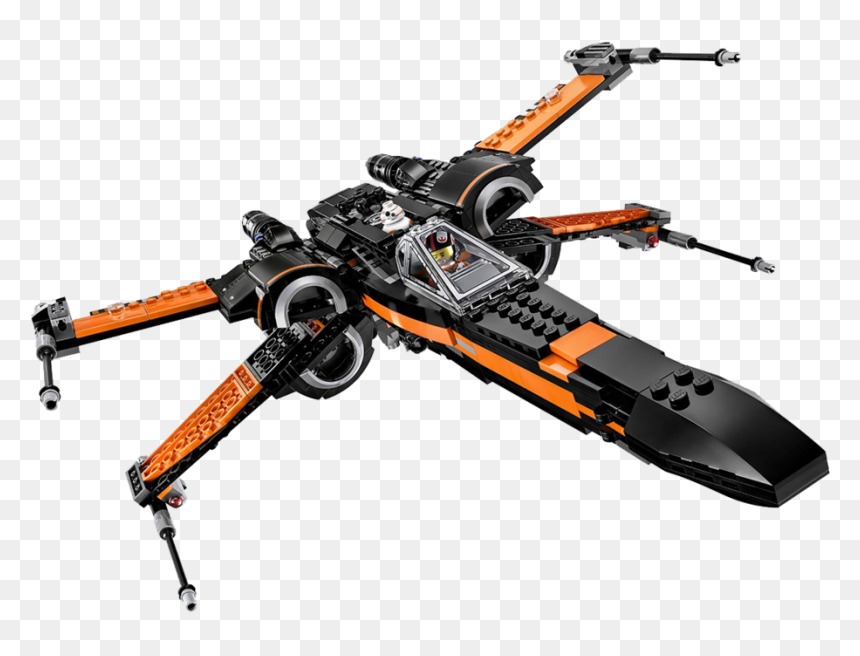 75102 Poe"s X Wing Fighter™ Tan Yang International - Lego Poe's X Wing, HD Png Download - x wing fighter png