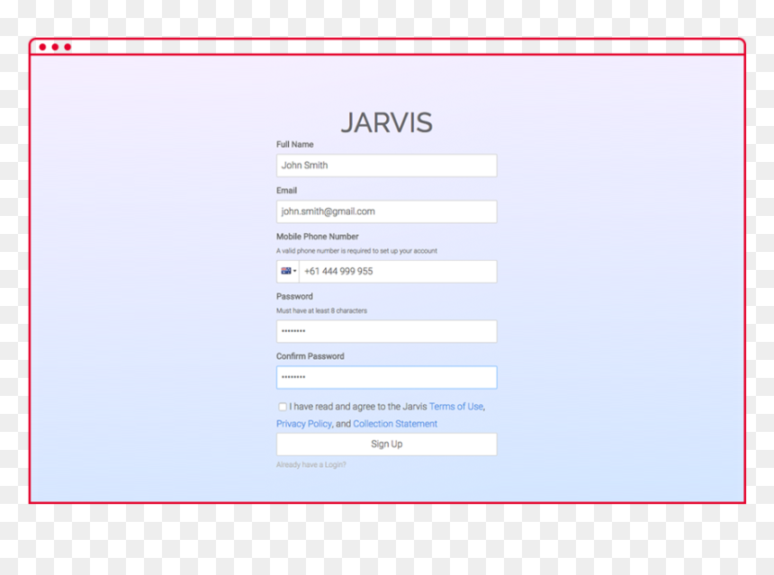 Signing Up, HD Png Download - jarvis png