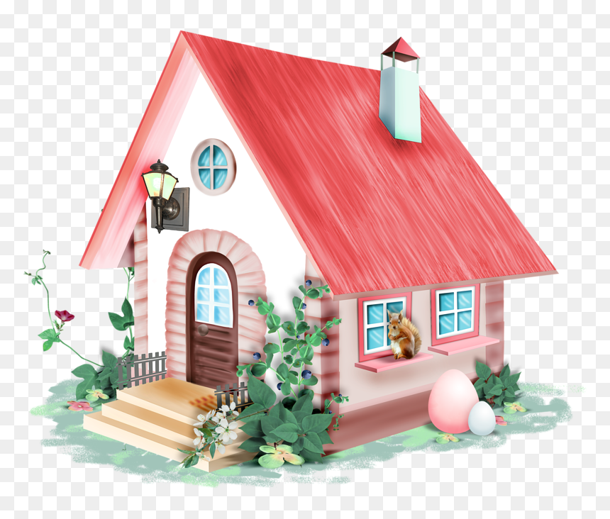 House Green Free Clipart Hd Clipart - Cottage, HD Png Download - farm house png