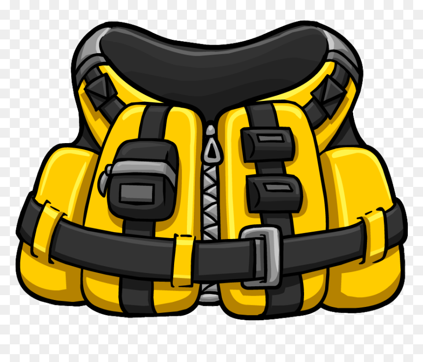 Official Club Penguin Online Wiki - Lifejacket, HD Png Download - life jacket png