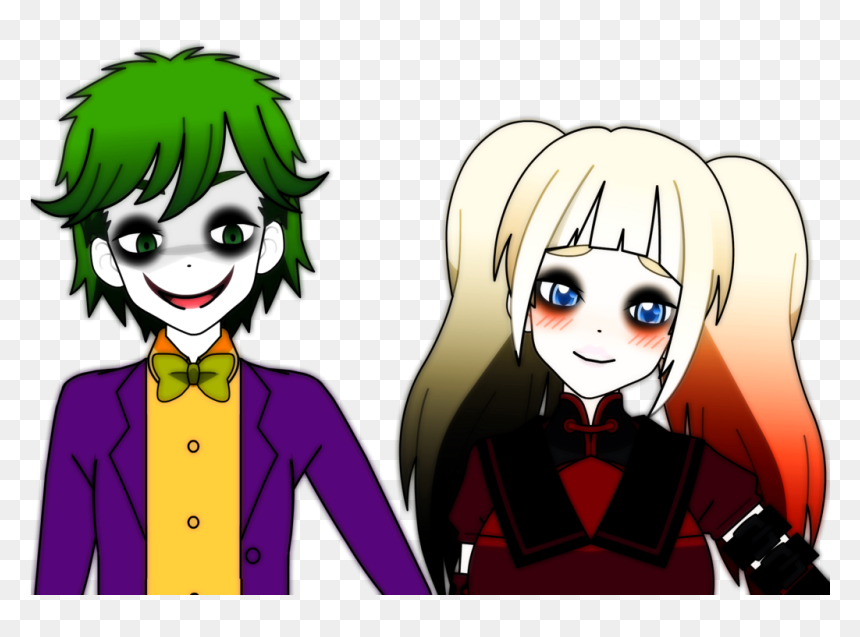 Thumb Image - Creepy Joker And Harley, HD Png Download - joker and harley png
