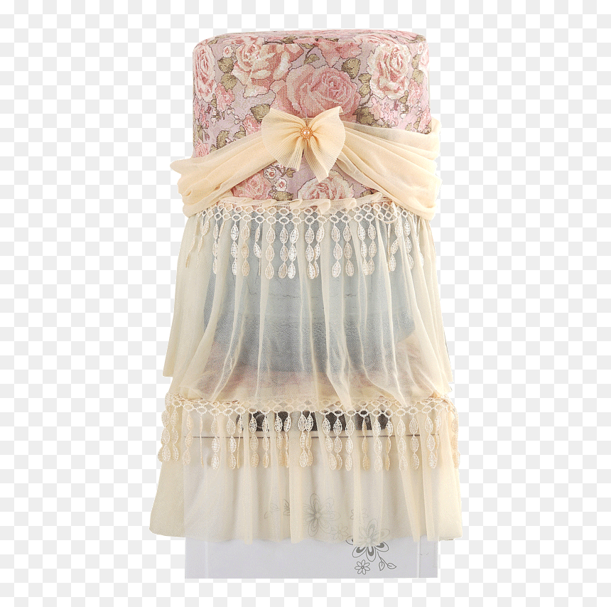 Free Lace Png -water Dispenser Cover Dust Cover Lace - Ruffle, Transparent Png - free lace png