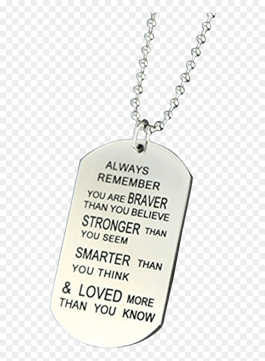 Locket, HD Png Download - dog tag chain png