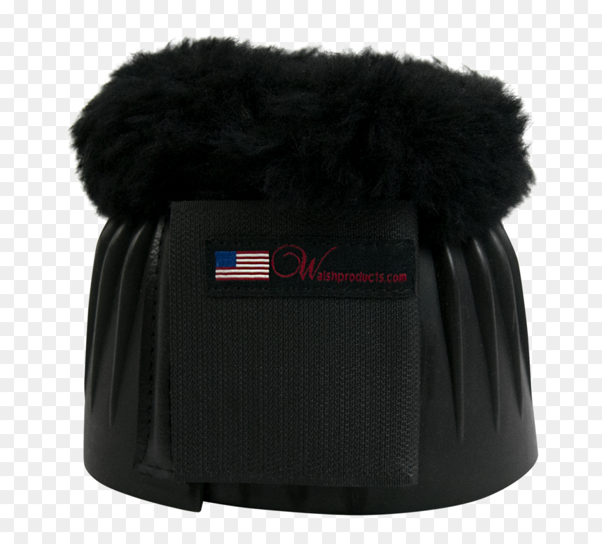 Velcro Bell Boot W/ Sheepskin - Messenger Bag, HD Png Download - velcro png