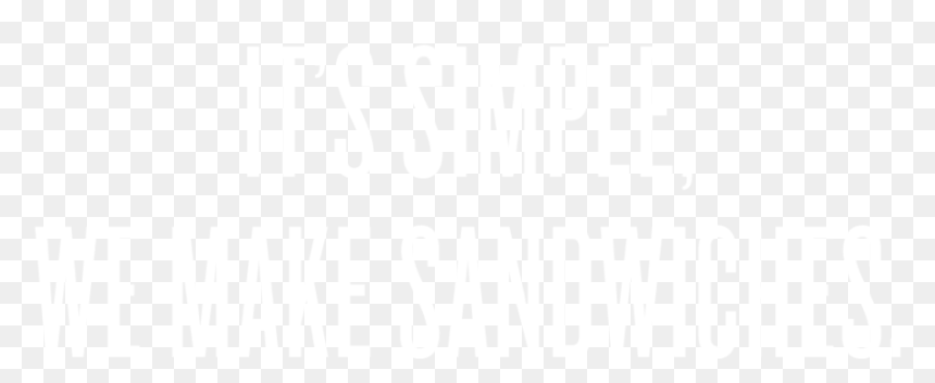 Wemakesandwiches - Johns Hopkins Logo White, HD Png Download - grilled cheese sandwich png