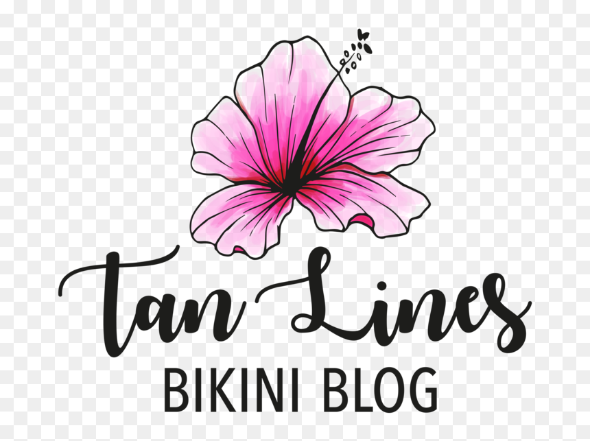 Tanlines Logo Transpbg - Hibiscus, HD Png Download - bikini babe png