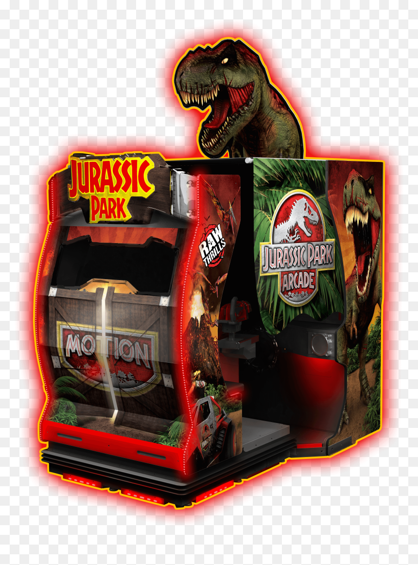 Jurassic Park Arcade Game , Png Download - Jurassic Park Arcade Game, Transparent Png - arcade game png
