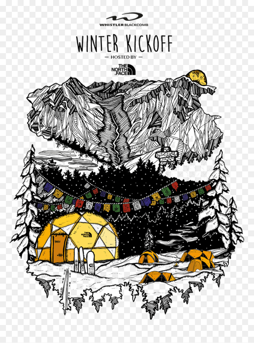 Whistler Blackcomb, HD Png Download - north face png